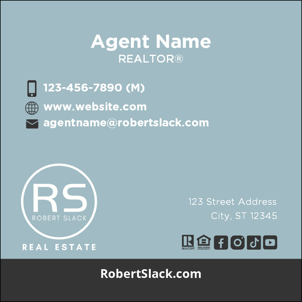 SQUARE BUSINESS CARD OPTION 3 : RS-BC08