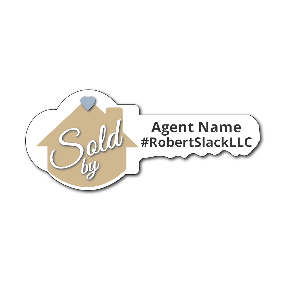 Large Key Cut Out White, Darker Sand : RS-PP13E