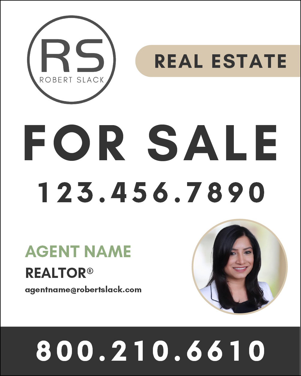 YARD SIGN PORTRAIT - TN : RS-SN03-GA