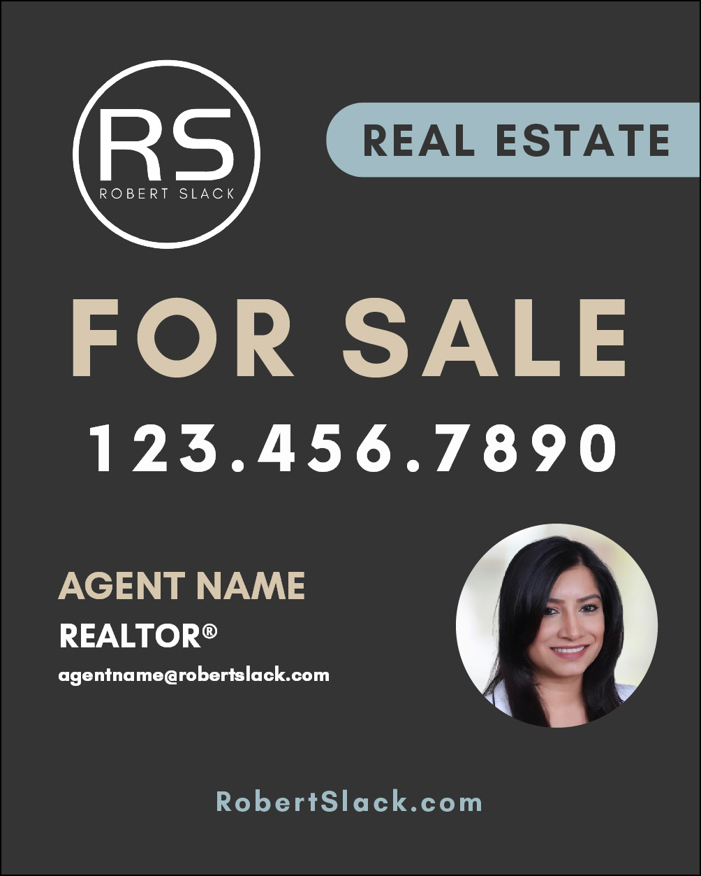 YARD SIGN PORTRAIT : RS-SN04