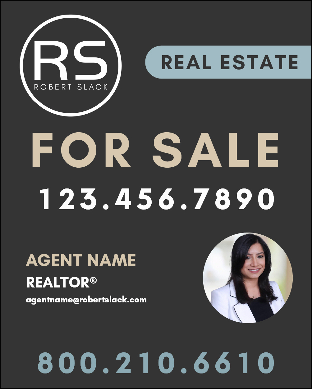 YARD SIGN PORTRAIT - TN : RS-SN04-GA