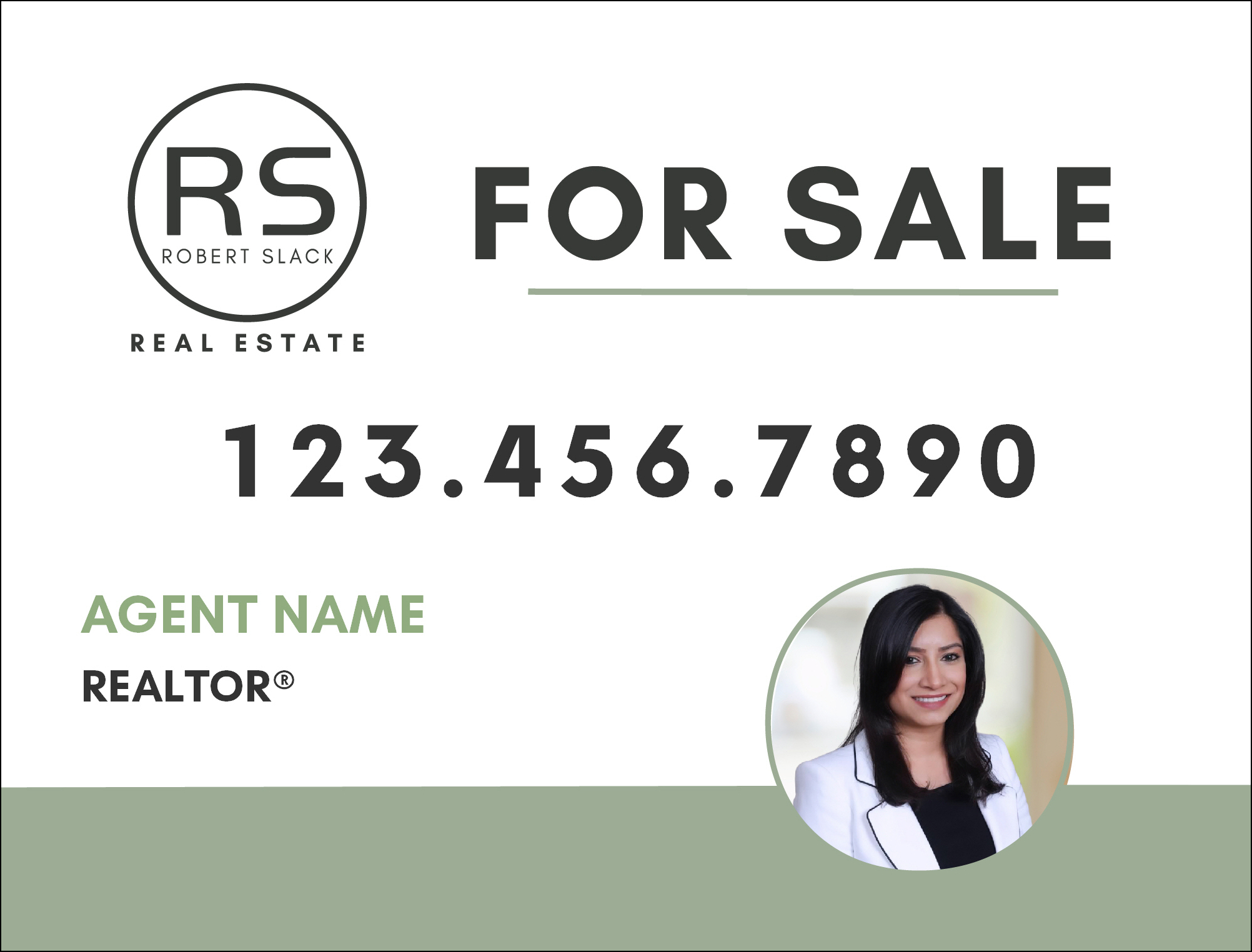 LANDSCAPE YARD SIGN : RS-SN07-LS