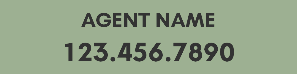 24 X 6 WHITE RIDER SIGN : RS-SN20