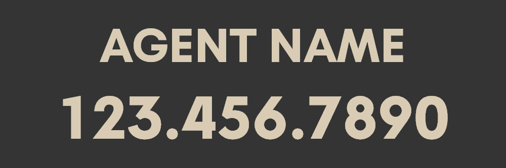 18 X 6 BLACK RIDER SIGN : RS-SN21A