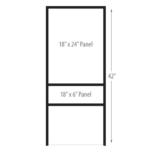 FRAME W/ RIDER 18 X 24 : RS-SP03A
