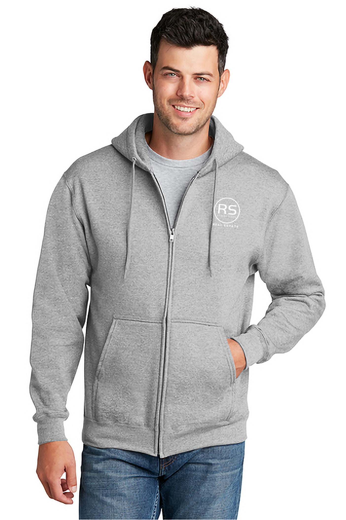 Port & Company Fleece Full-Zip Hooded Sweatshir : RS-WE13B