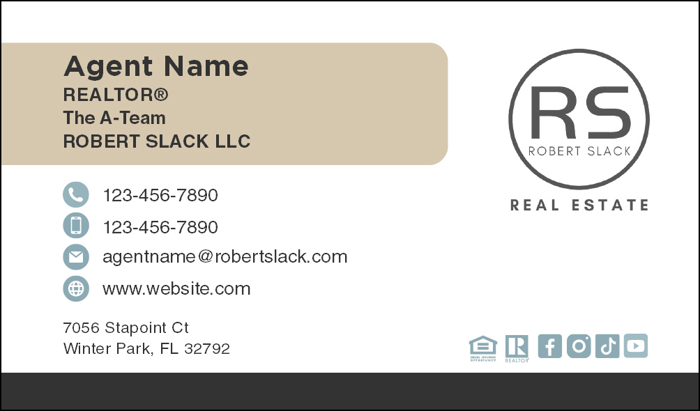 STANDARD BUSINESS CARD A-TEAM : RS-BC01-AT