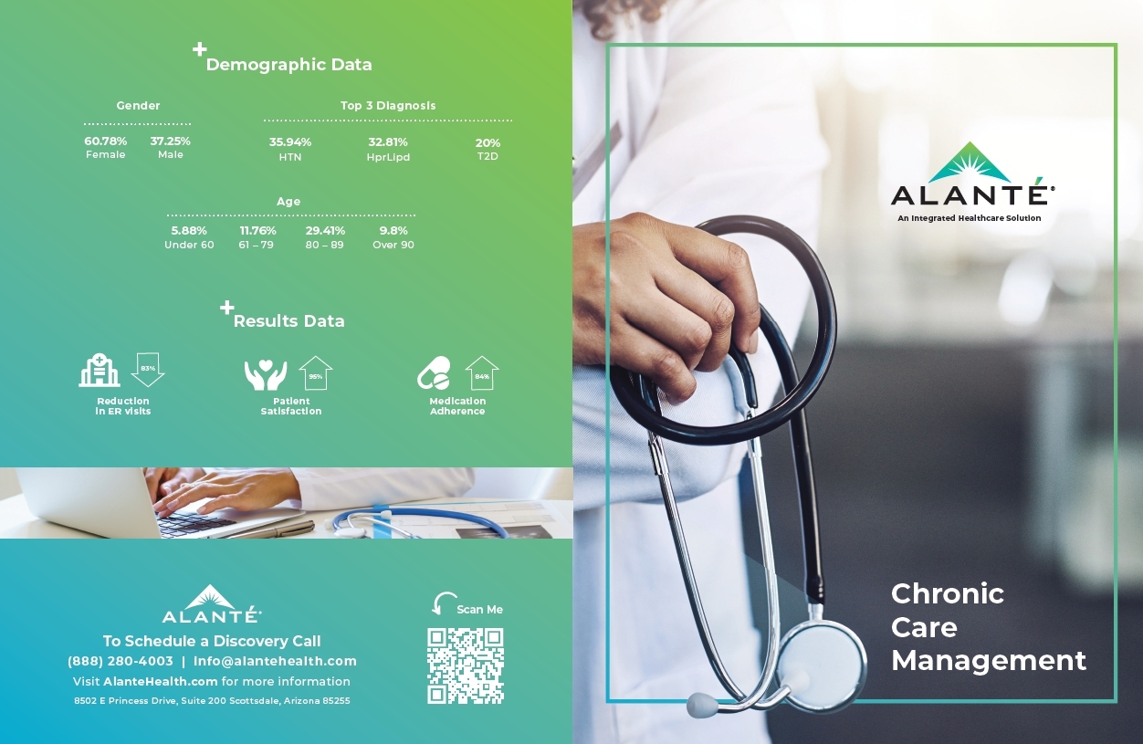 Bi-Fold Brochure - Alante Chronic Care Management