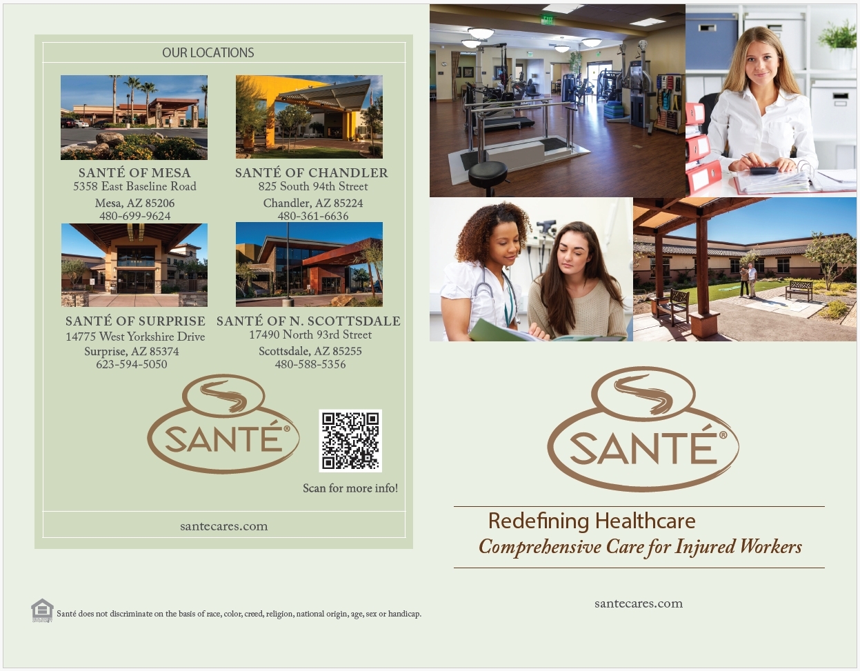 Bi-Fold Brochure - Worker's Comp
