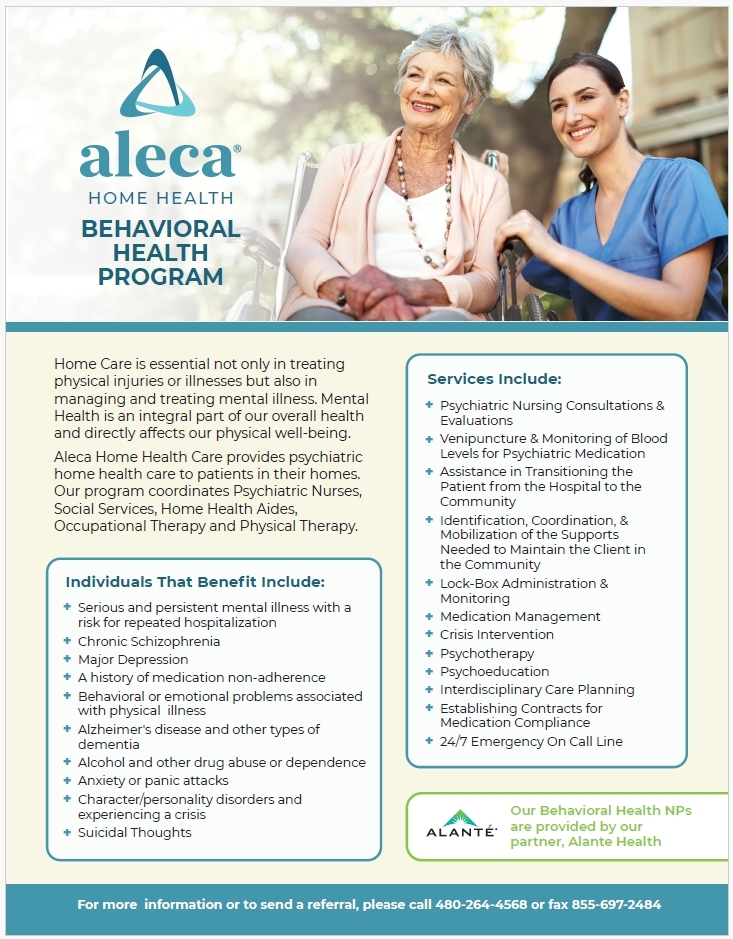 Flyer - Aleca HH Behavioral Health 2025