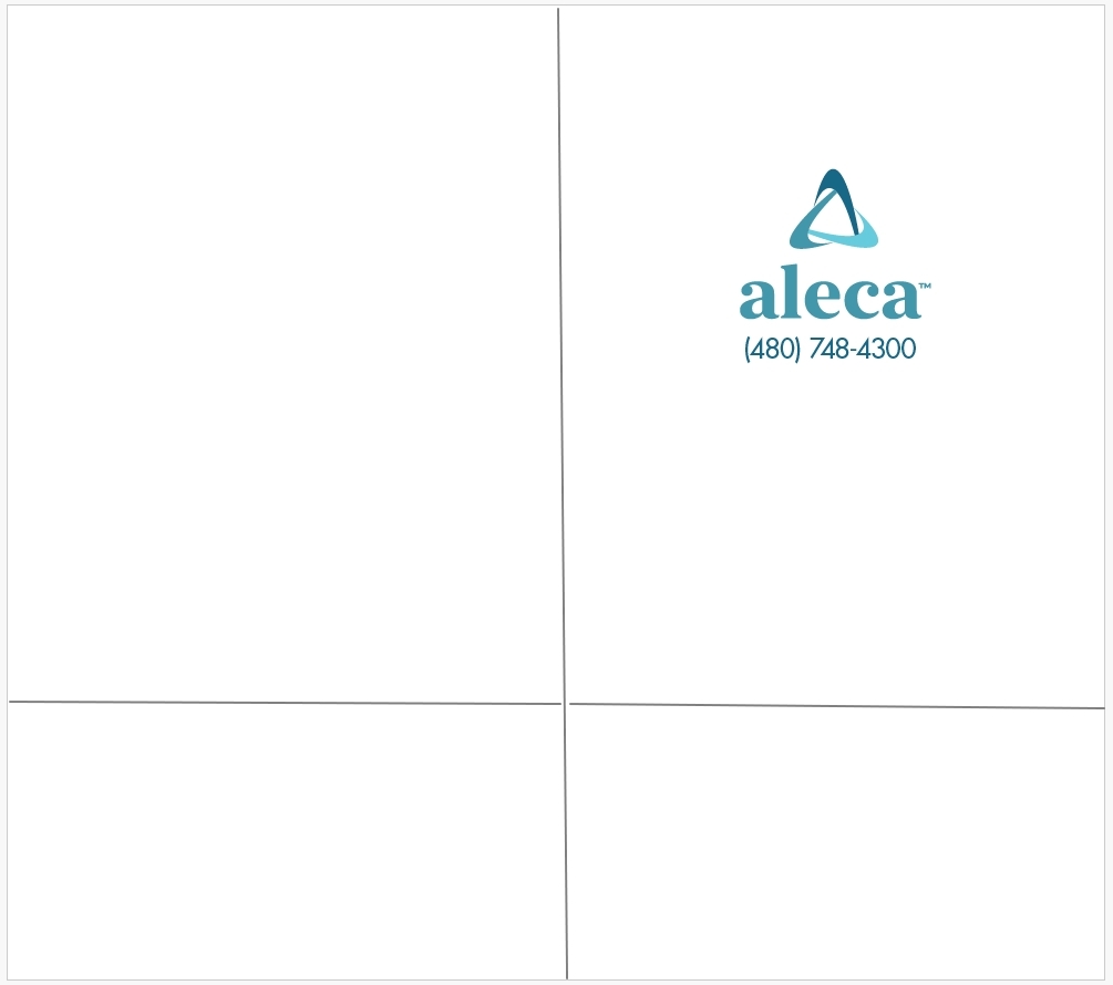 Presentation Folder - Aleca