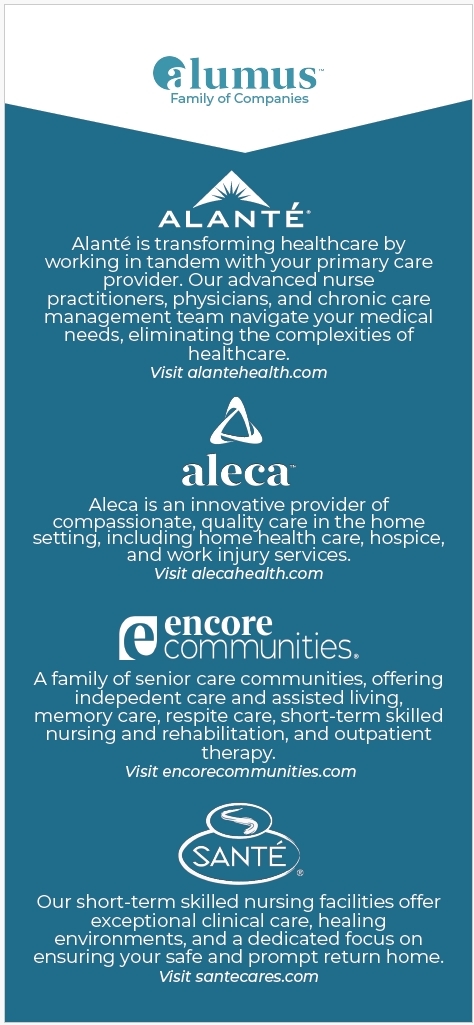 Rack Card - Alumus