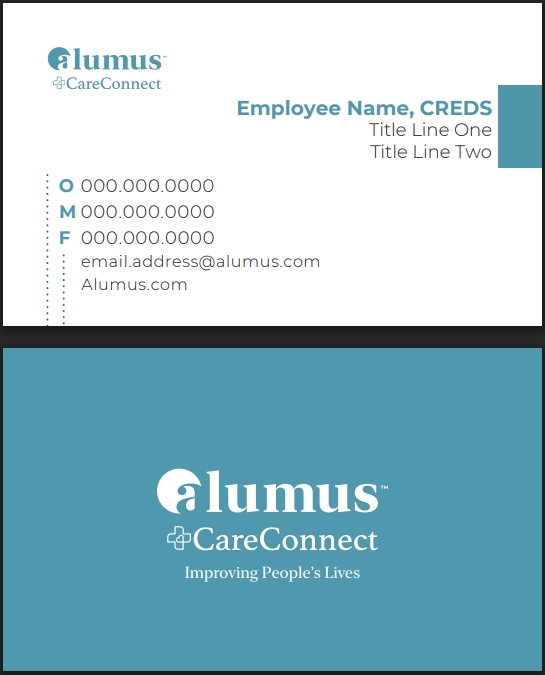 Business Card Template - Alumus