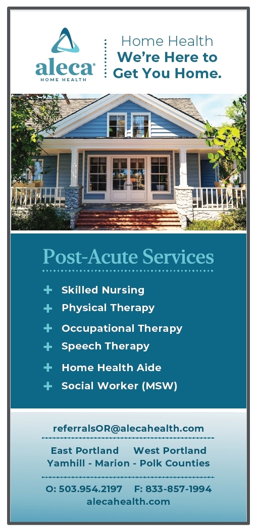 Rack Card - Aleca Home Health