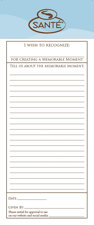 Memorable Moments Card - Vertical