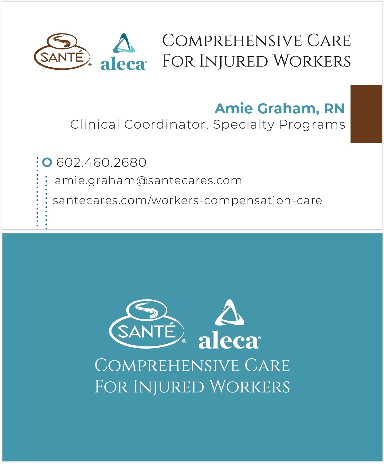 Worker's Comp Business Cards **NAME**
