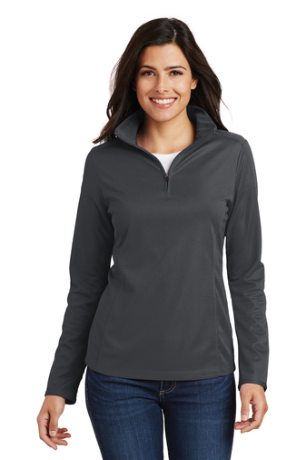 Port Authority® Ladies Pinpoint Mesh 1/2-Zip