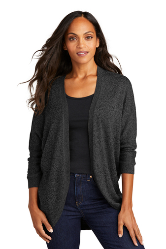 Port Authority Ladies Marled Cocoon Sweater