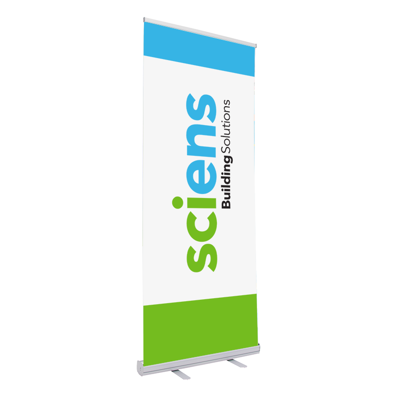 33.5" Retracting Banner Kit