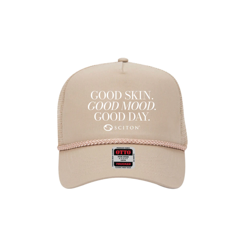 Good Skin, Good Mood, Good Day Hat