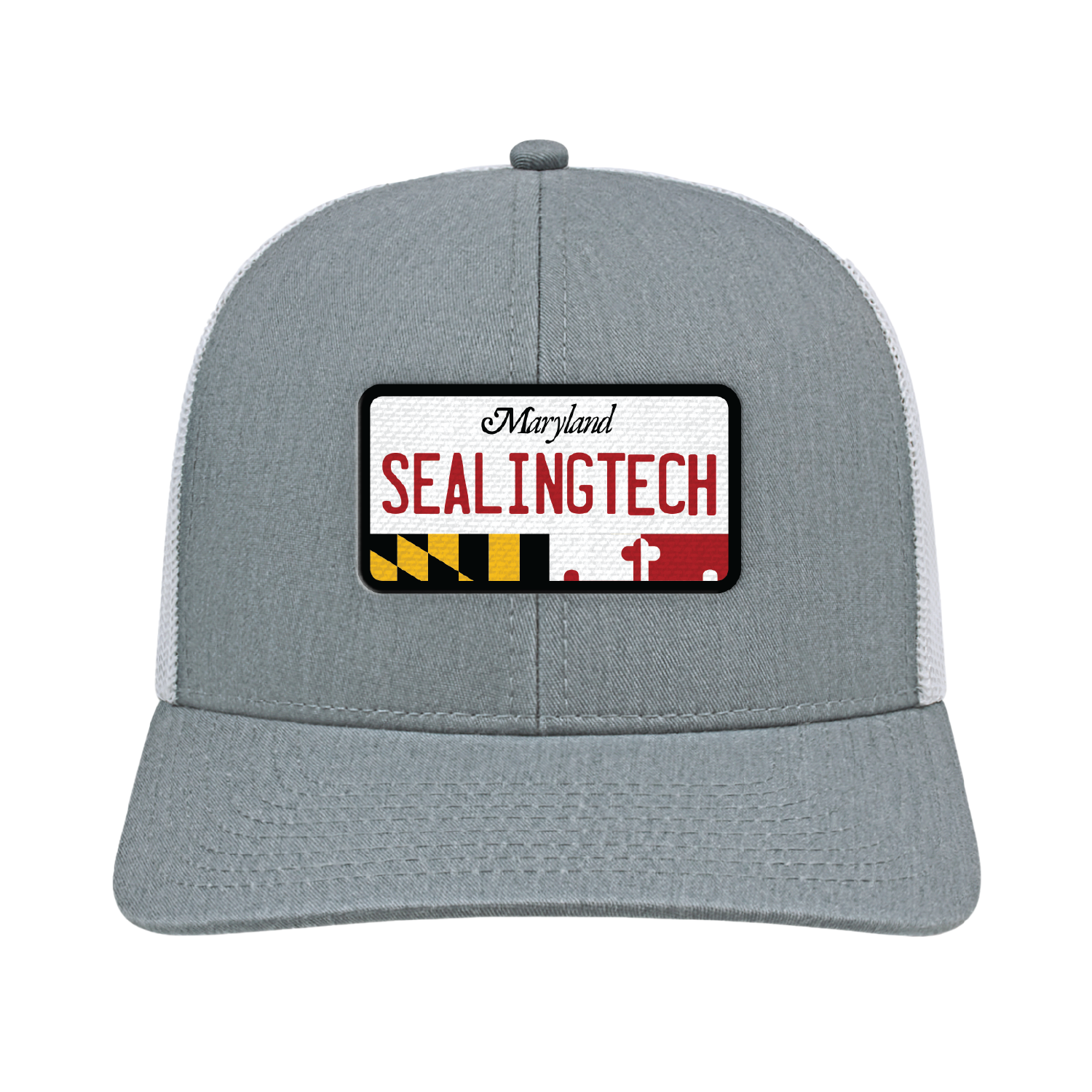 SealingTech/Maryland License Plate Patch Trucker