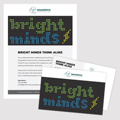 Bright Minds Direct Mail Campaign