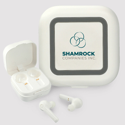 TWS Auto Pair Earbuds & Wireless Pad Power Case