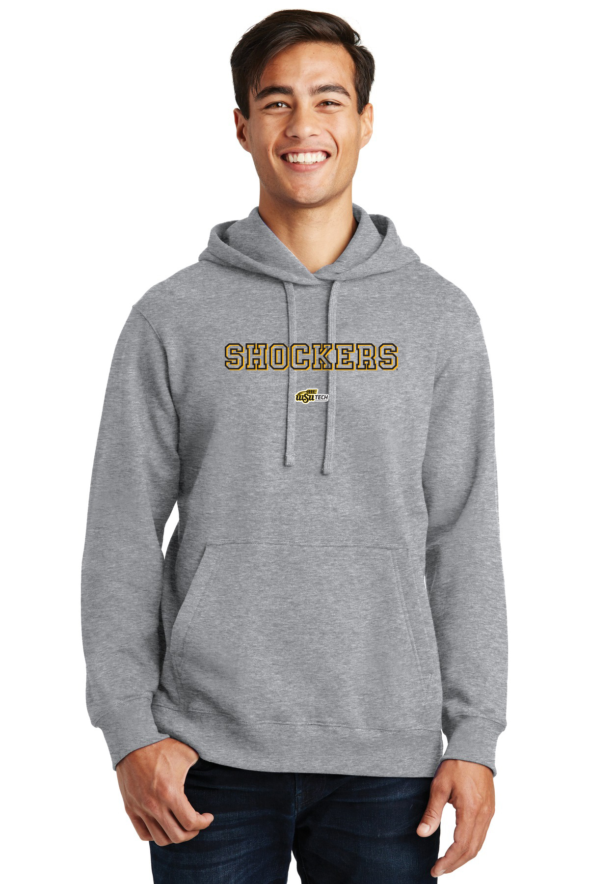 Port & Company Fan Favorite Fleece Pullover Hooded Sweatshirt PC850H - SHOCKERS