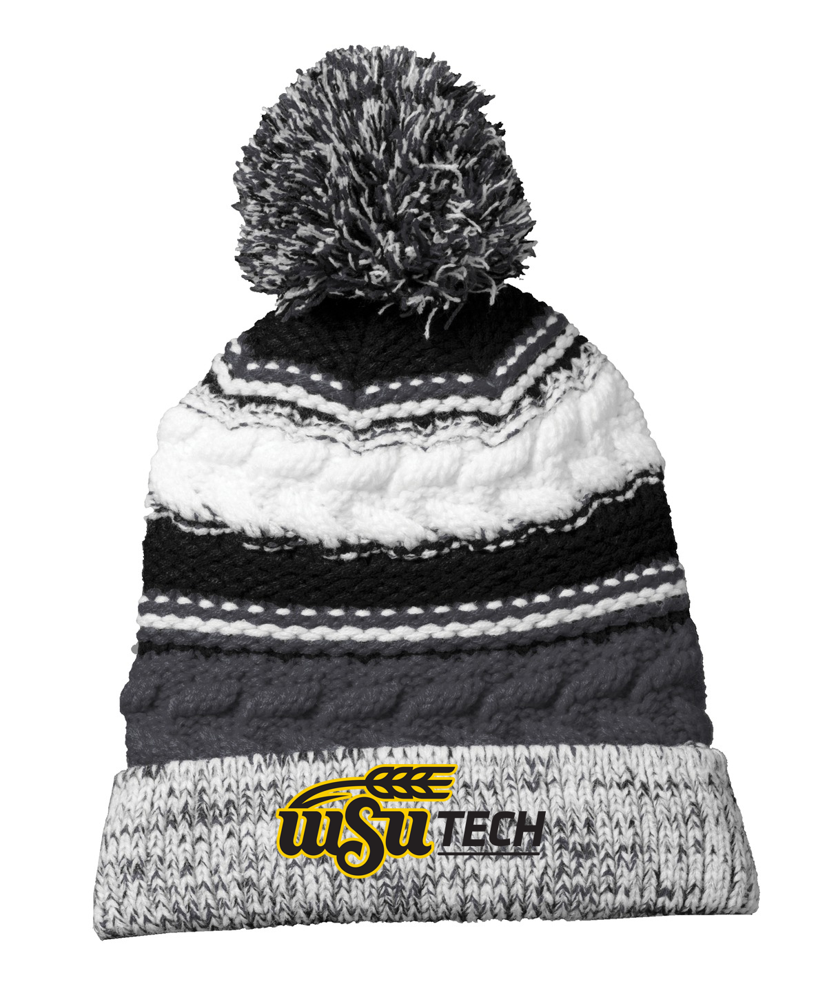Sport-Tek Pom Pom Team Beanie STC21