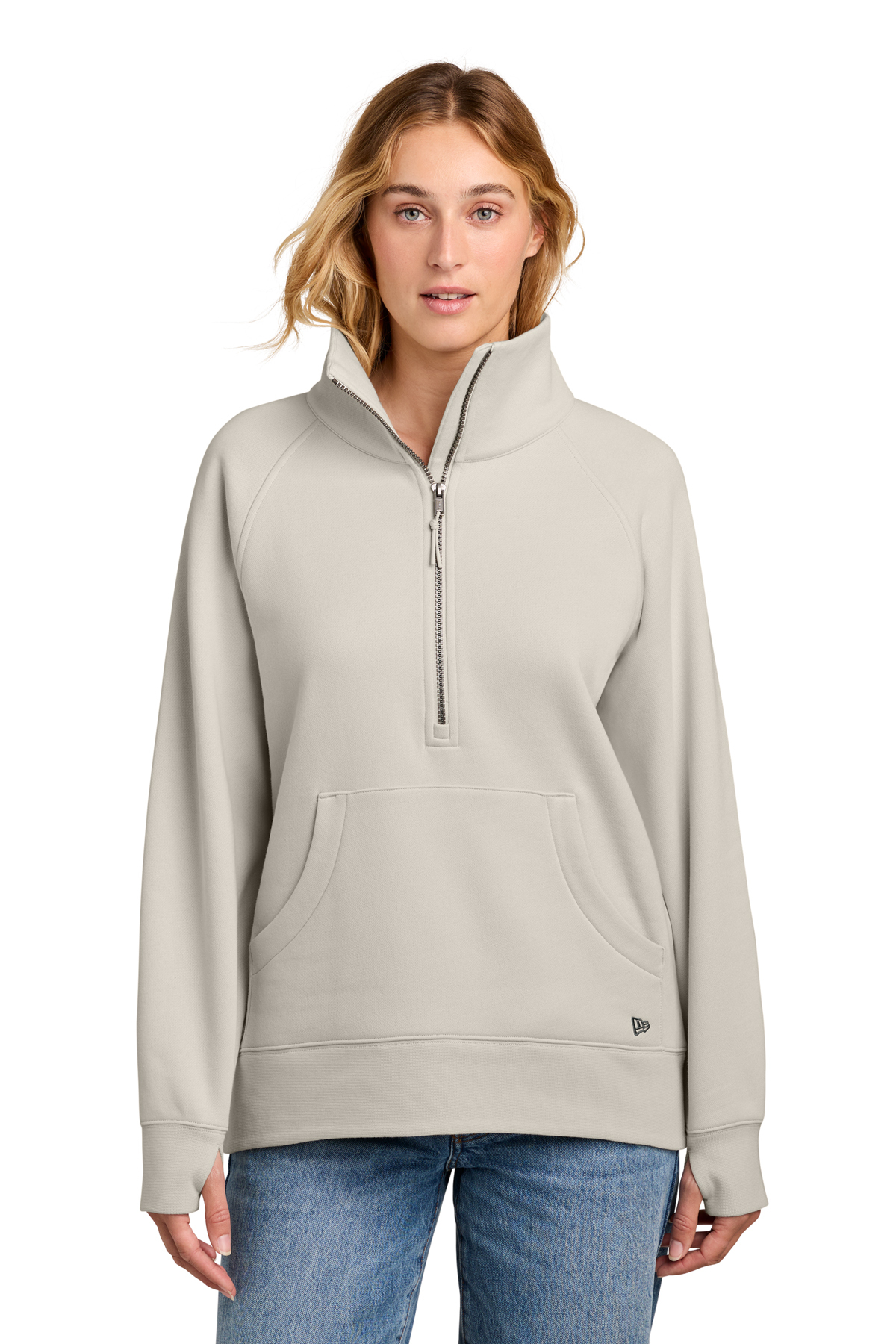 New Era® Women’s Heritage Fleece 1/2-Zip