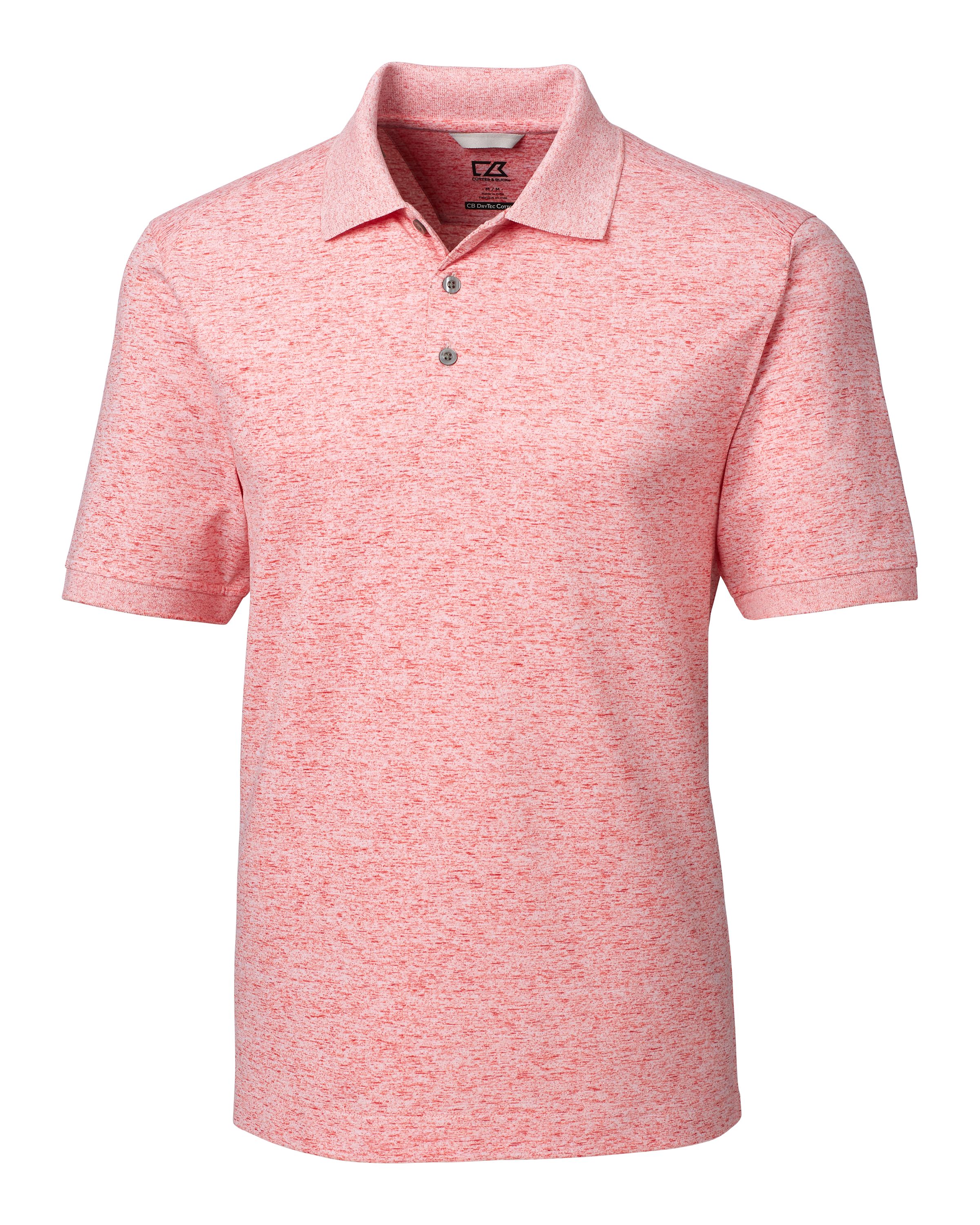 Cutter & Buck Advantage Tri-Blend Space Dye Mens Polo
