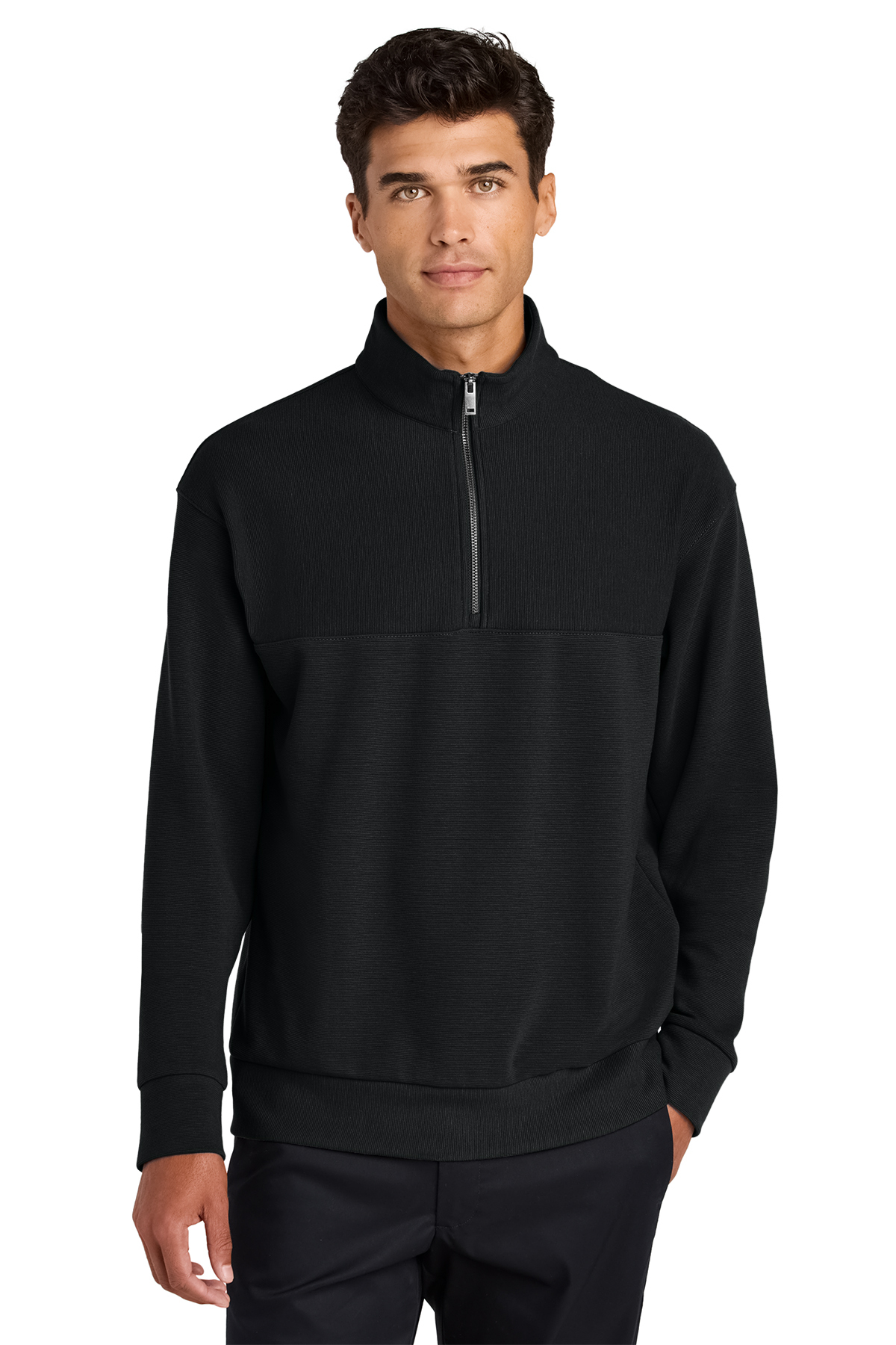 *Mercer+Mettle Linear Texture 1/4-Zip