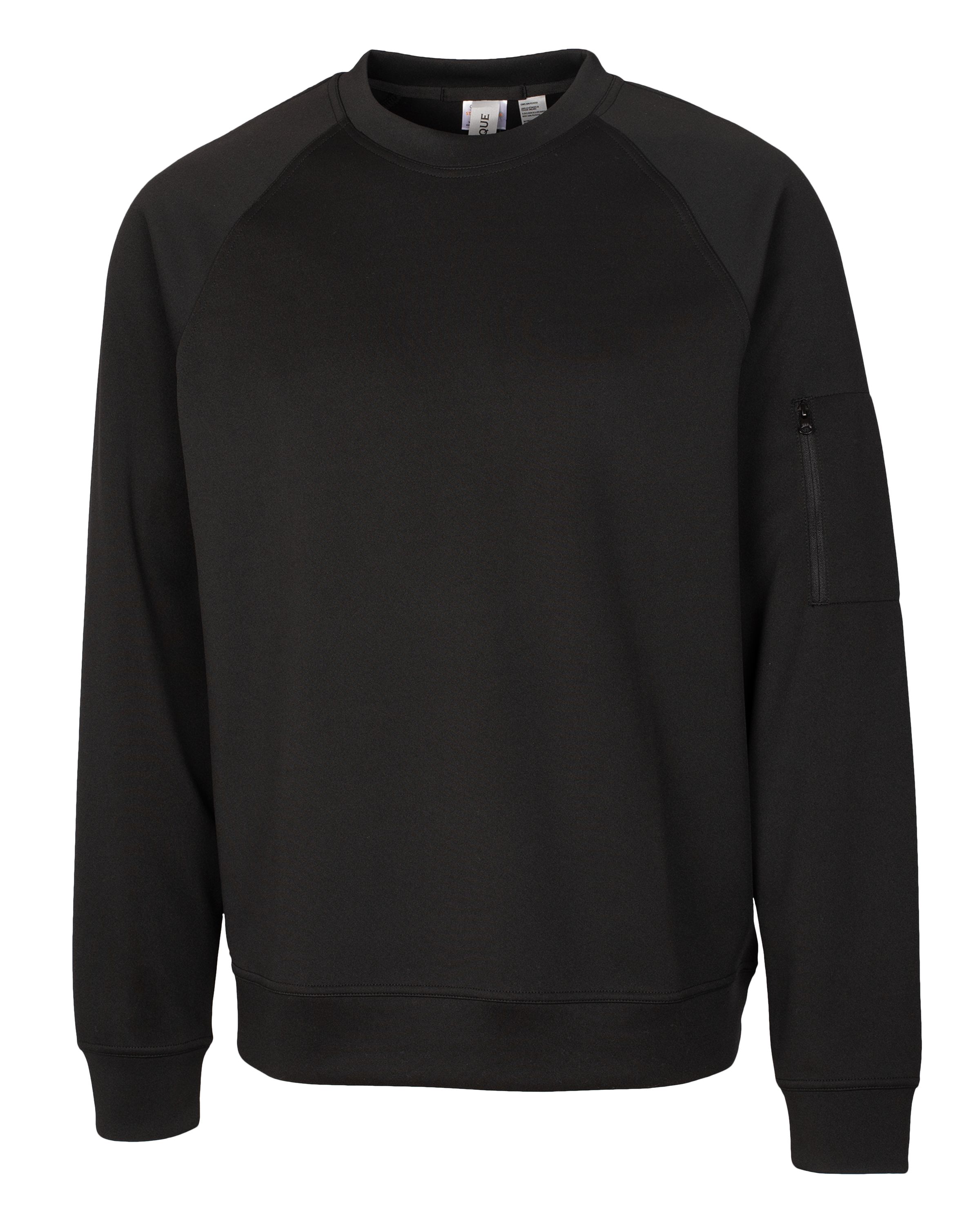 Clique Lift Solution-dyed Performance Unisex Crewneck Sweatshirt
