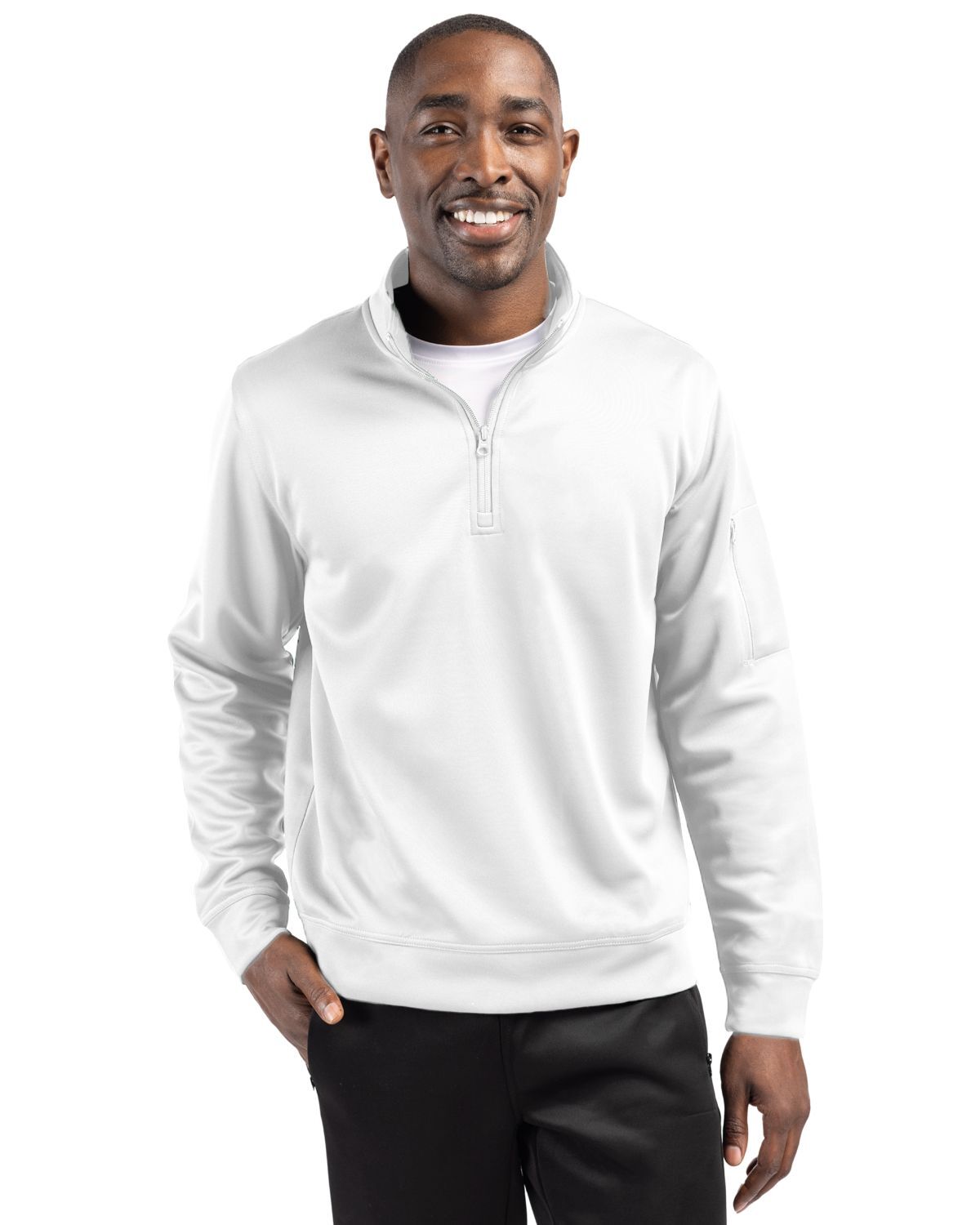 Clique Lift Eco Performance Half Zip Unisex Pullover