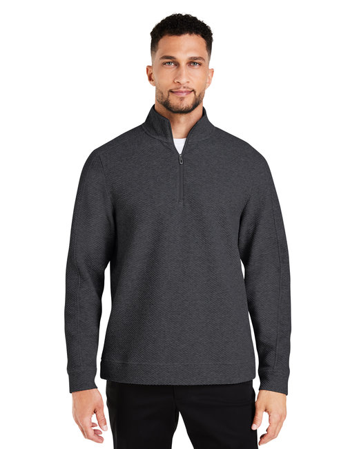 North End Mens' Spirit Textured Quarter-Zip