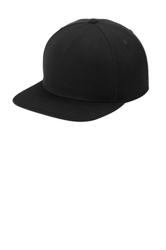Sport-Tek® Yupoong® Premium 5-Panel Snapback Cap