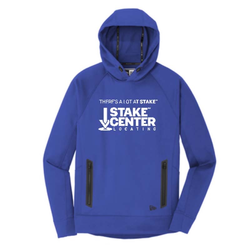 New Era Mens Venue Fleece Pullover Hoodie - Royal Blue