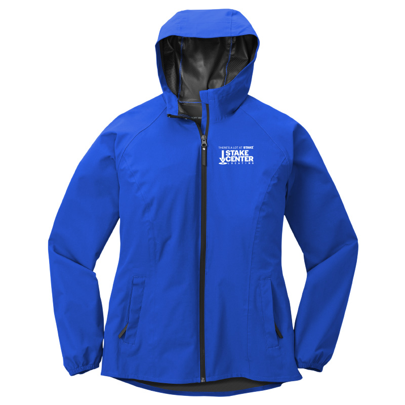 Port Authority Ladies' Essential Rain Jacket - Royal Blue