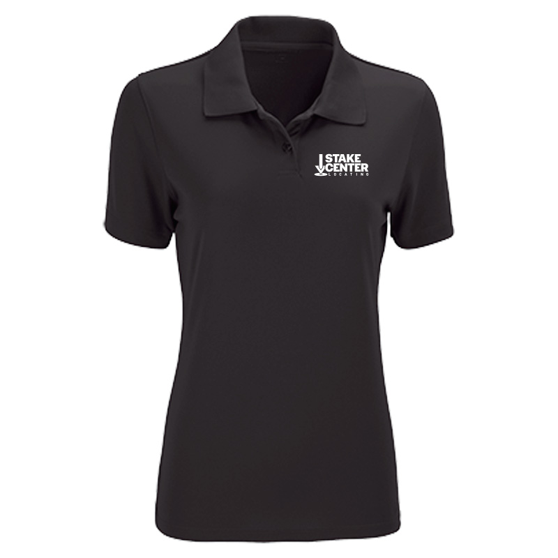 Vansport Omega Solid Mesh Tech Polo Shirt - Women's