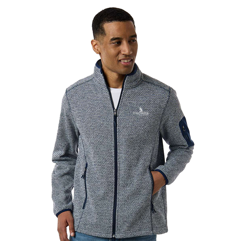 North End Men's Jasper Full-Zip Fleece Jacket