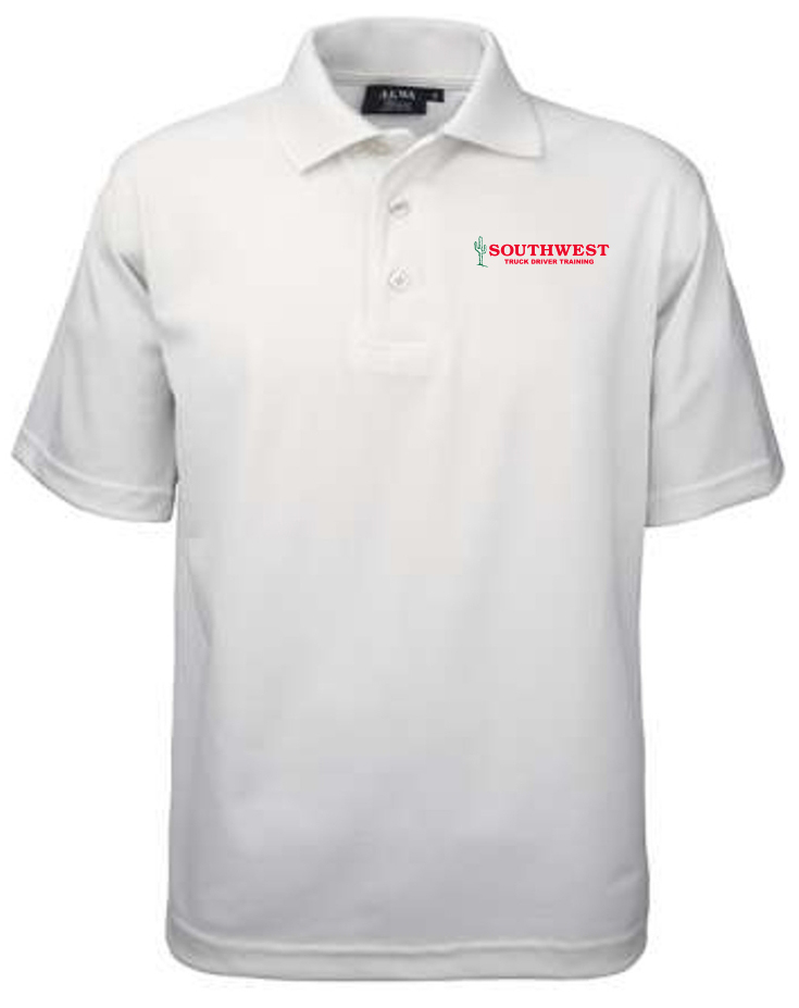 Mens Dry Wicking Poly/Spandex Polo