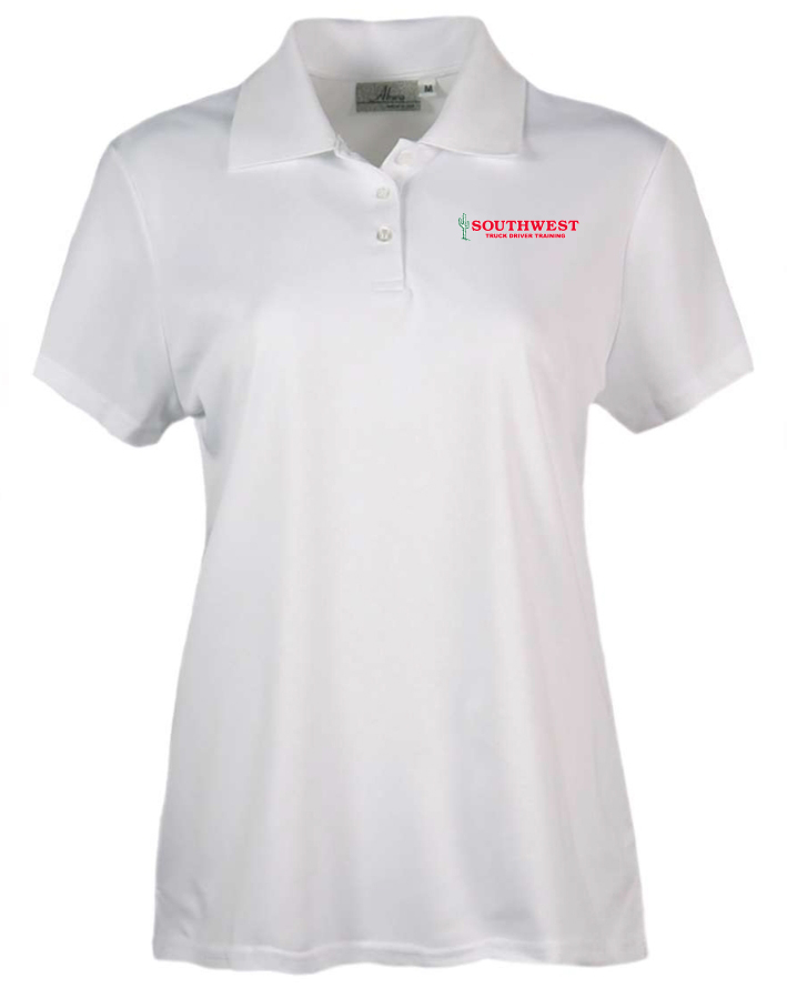 Ladies Dry Wicking Poly/Spandex Polo