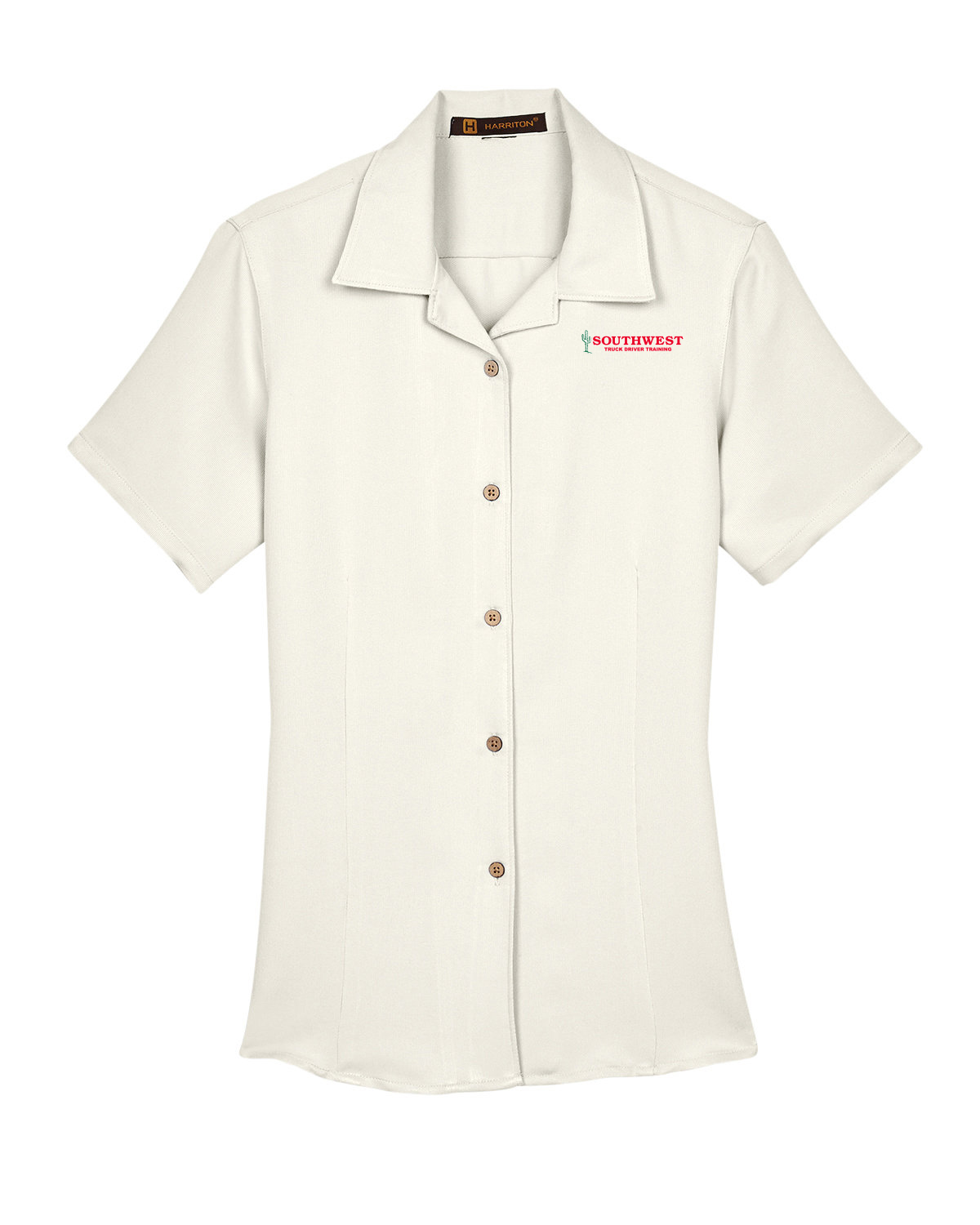 Harriton Ladies' Bahama Cord Camp Shirt