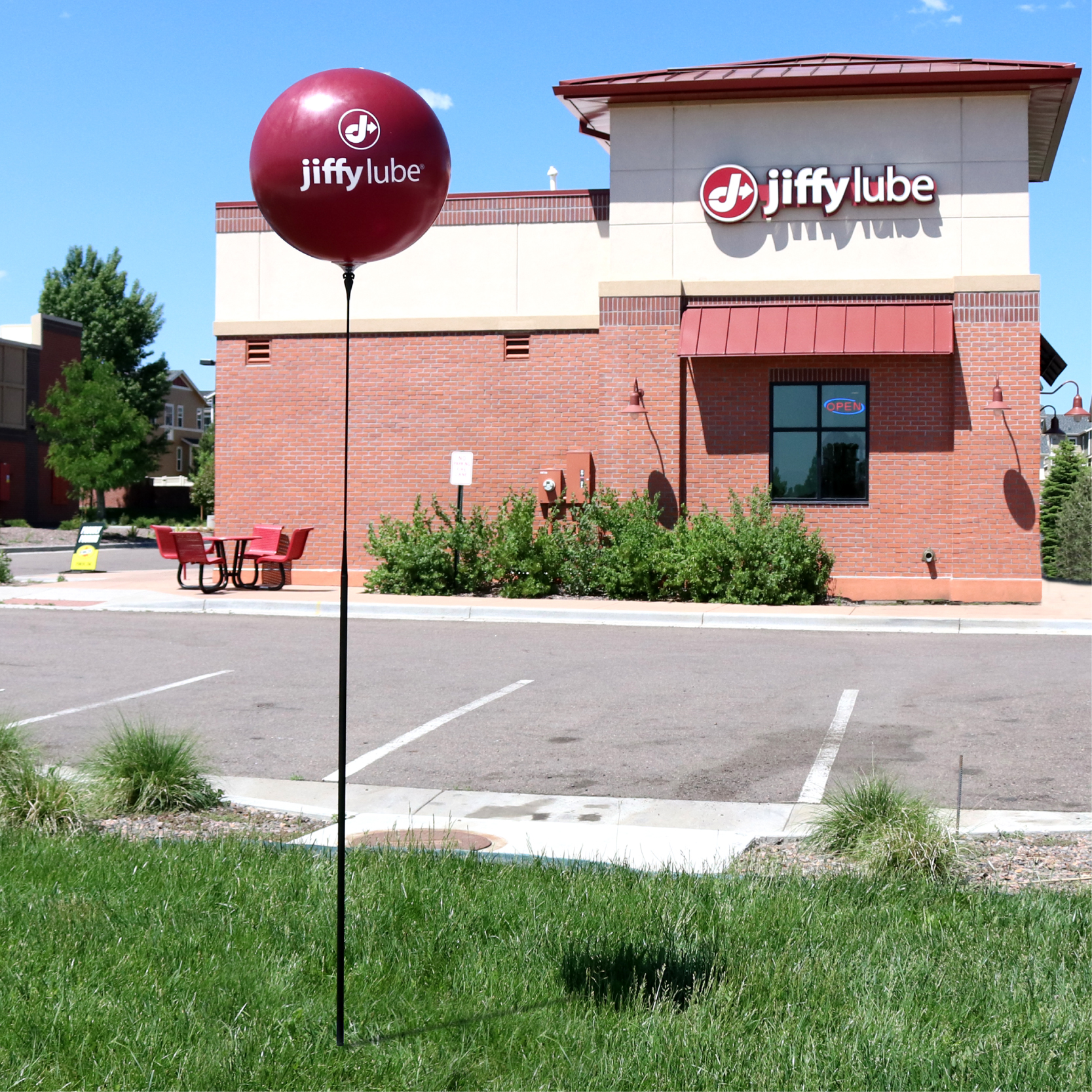 Balloon Ground Kit - Jiffy Lube Logo