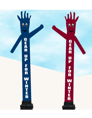 Gear Up For Winter Aerial Puppet