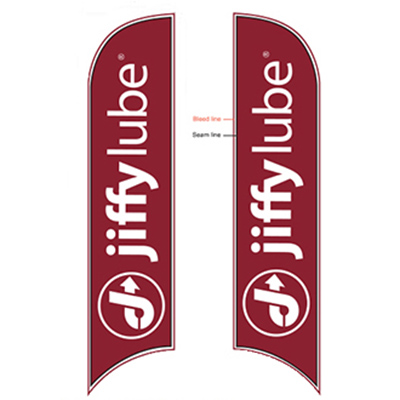 Jiffy Lube Feather Flag