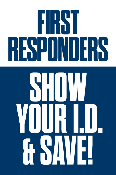 First Responder Aframe Sign (EACH/1)