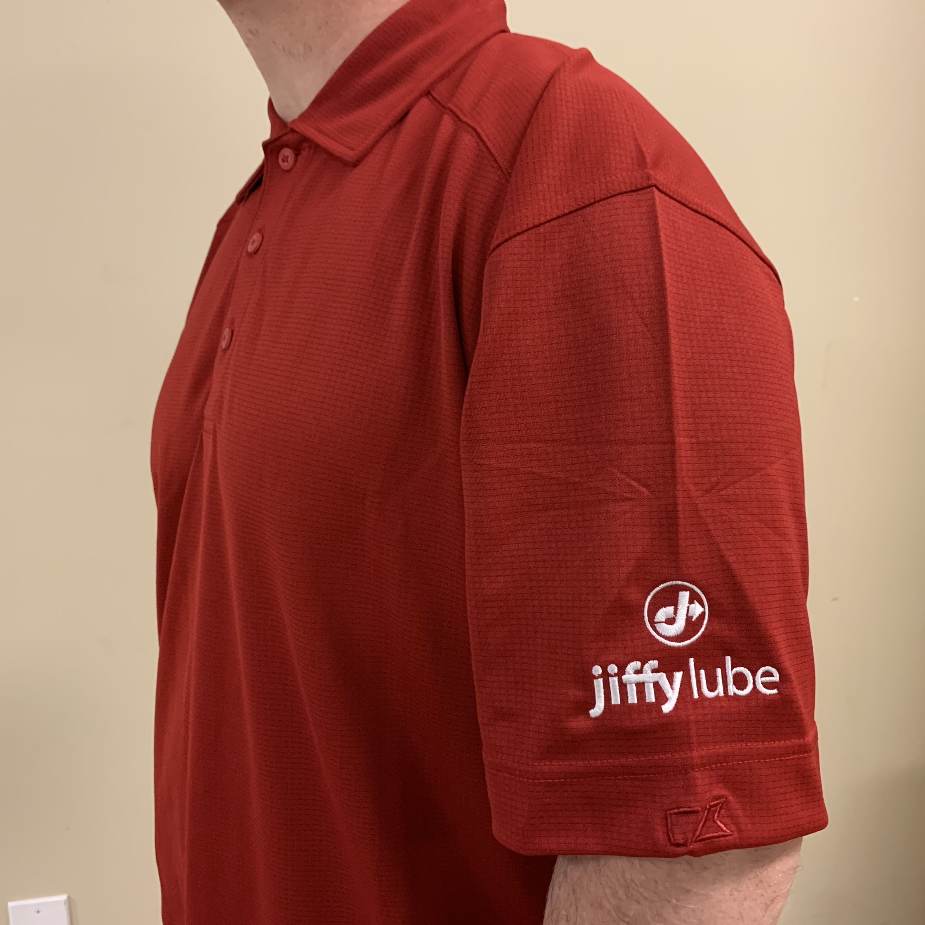 Jiffy Lube Sleeve Logo Tall Men's Polo