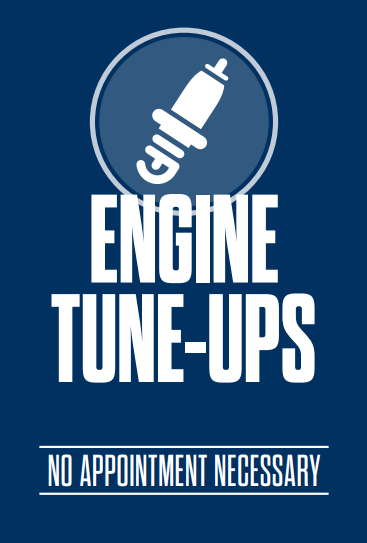 Engine Tune-Ups A-Frame Sign