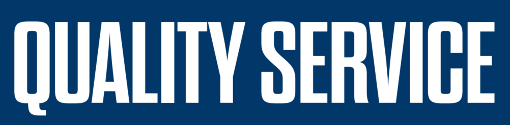 Quality Service Banner